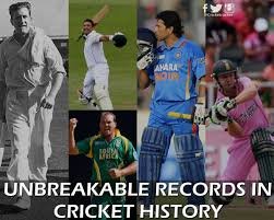 Some unbreakable records in cricket history